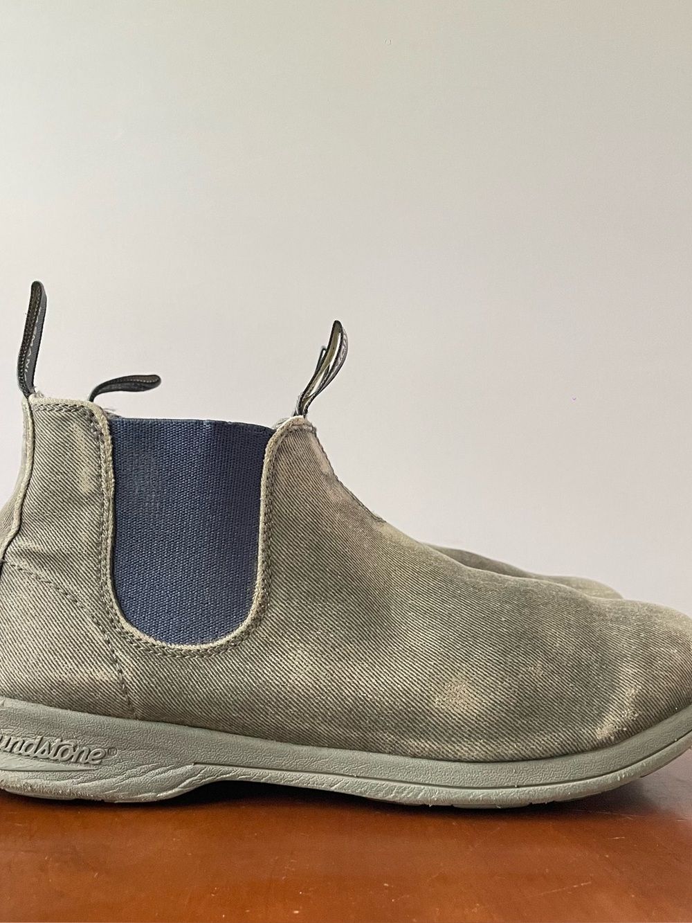 Blundstone Canvas Chelsea Boots | AU 9